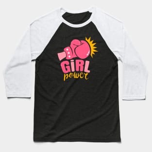 Girl power Baseball T-Shirt